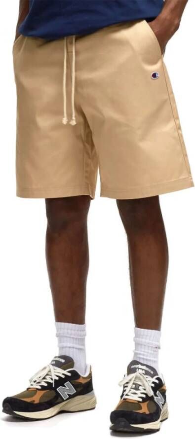 Champion Trousers Beige Heren