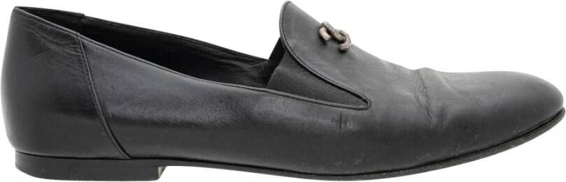 Chanel Vintage Flats Zwart Dames