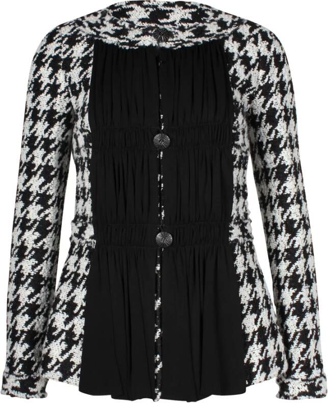 Chanel Vintage Jackets Zwart Dames