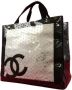 Chanel Vintage Leren Chanel Tassen Tweedehands White Dames - Thumbnail 1
