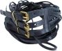 Chanel Vintage Ongebruikte Riem Goede Gebruikte Stijl Zwart Dames - Thumbnail 1