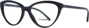 Chanel Vintage Pre-owned Acetate sunglasses Zwart Dames