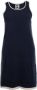 Chanel Vintage Pre-owned cashmere dress with pouch pocket Blauw Dames - Thumbnail 1