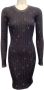 Chanel Vintage Pre-owned Cashmere dresses Blauw Dames - Thumbnail 1