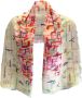 Chanel Vintage Pre-owned Cashmere scarves Meerkleurig Dames - Thumbnail 1