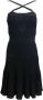 Chanel Vintage Pre-owned Cotton dresses Zwart Dames - Thumbnail 1