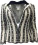 Chanel Vintage Pre-owned Cotton outerwear Beige Dames - Thumbnail 1