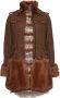 Chanel Vintage Pre-owned dress Bruin Dames - Thumbnail 1