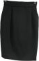 Chanel Vintage Pre-owned Fabric bottoms Zwart Dames - Thumbnail 1