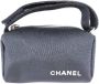 Chanel Vintage Pre-owned Fabric clutches Grijs Dames - Thumbnail 1