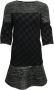 Chanel Vintage Pre-owned Fabric dresses Zwart Dames - Thumbnail 1
