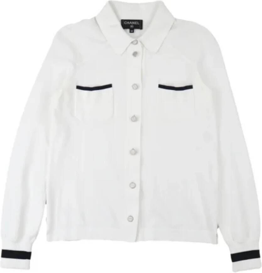Chanel Vintage Pre-owned Fabric tops Zwart Dames