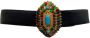 Chanel Vintage Pre-owned Leather belts Zwart Dames - Thumbnail 1