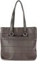 Chanel Vintage Pre-owned Leather totes Bruin Dames - Thumbnail 1