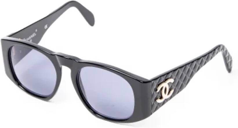 Chanel Vintage Pre-owned Other sunglasses Zwart Dames