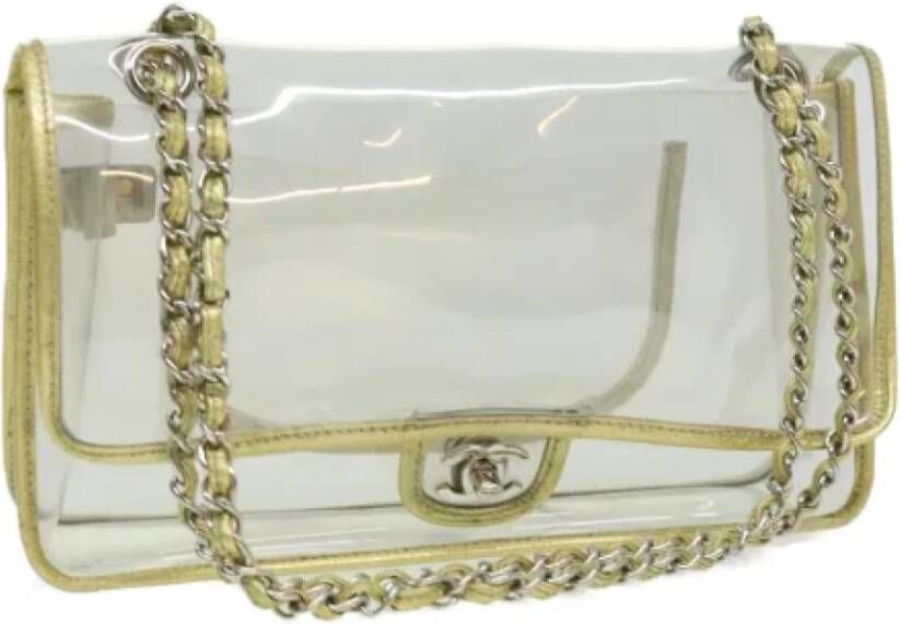 Chanel Vintage Pre-owned Plastic chanel-bags White Dames