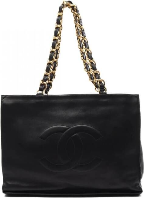 Chanel Vintage Pre-owned Shoulder Bags Zwart Dames