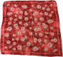 Chanel Vintage Pre-owned Silk scarves Rood Dames - Thumbnail 1