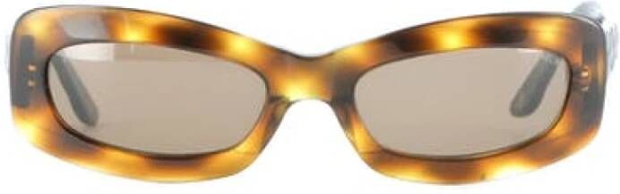 Chanel Vintage Tweedehands accessoire Bruin Dames