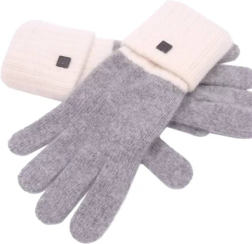 Chanel Vintage Tweedehands accessoire Grijs Dames