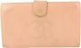Chanel Vintage Tweedehands leren portemonnees in redelijke staat Beige Dames - Thumbnail 1