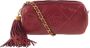 Chanel Vintage Tweedehands schoudertas Rood Dames - Thumbnail 1