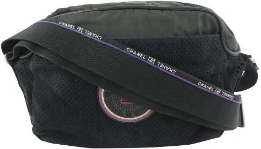 Chanel Vintage Tweedehands Schoudertas Zwart Dames