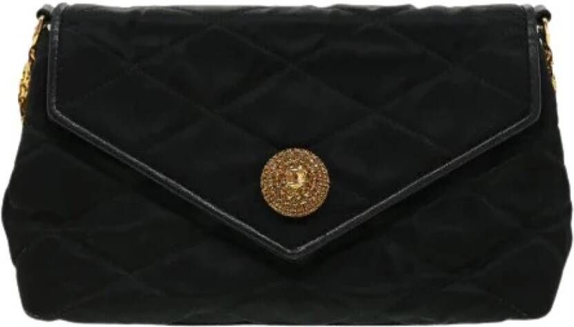 Chanel Vintage Tweedehands schoudertas Zwart Dames