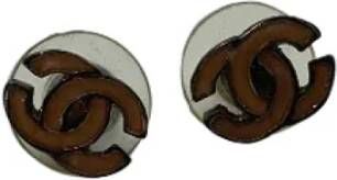 Chanel Vintage Tweedehands sieraden Grijs Dames