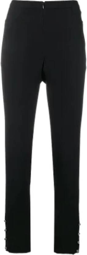Chanel Vintage Tweedehands Zijden Broeken-Shorts-Rokken Zwart Dames