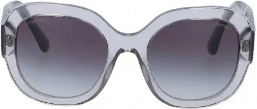 Chanel Vintage zonnebril upgrade voor modebewuste vrouwen Grijs Dames