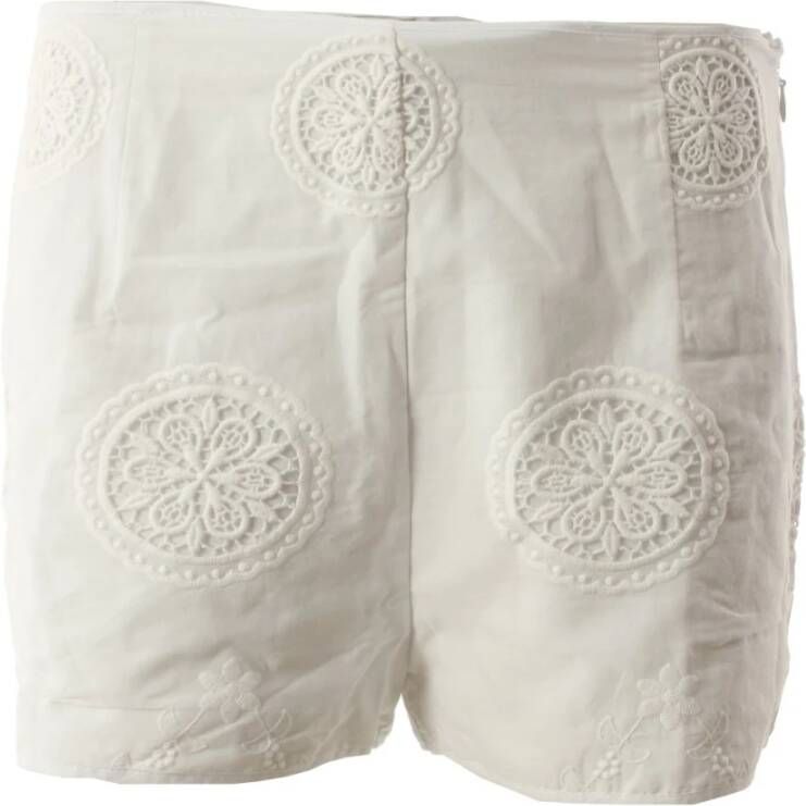 Charo Ruiz Ibiza Casual Shorts White Dames