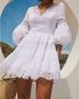 Charo Ruiz Ibiza Violette Dress White Dames - Thumbnail 1