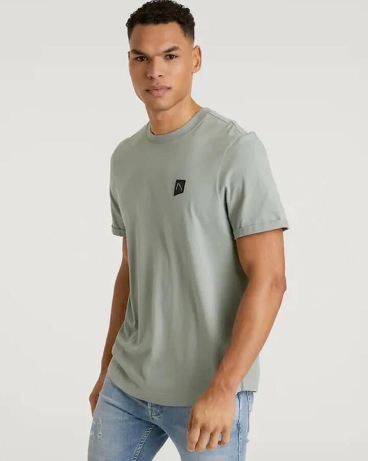 CHASIN' regular fit T-shirt Brody met logo m. green - Foto 2