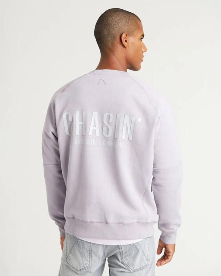 Chasin Burgemeester Sweatshirt Purple Heren - Foto 5