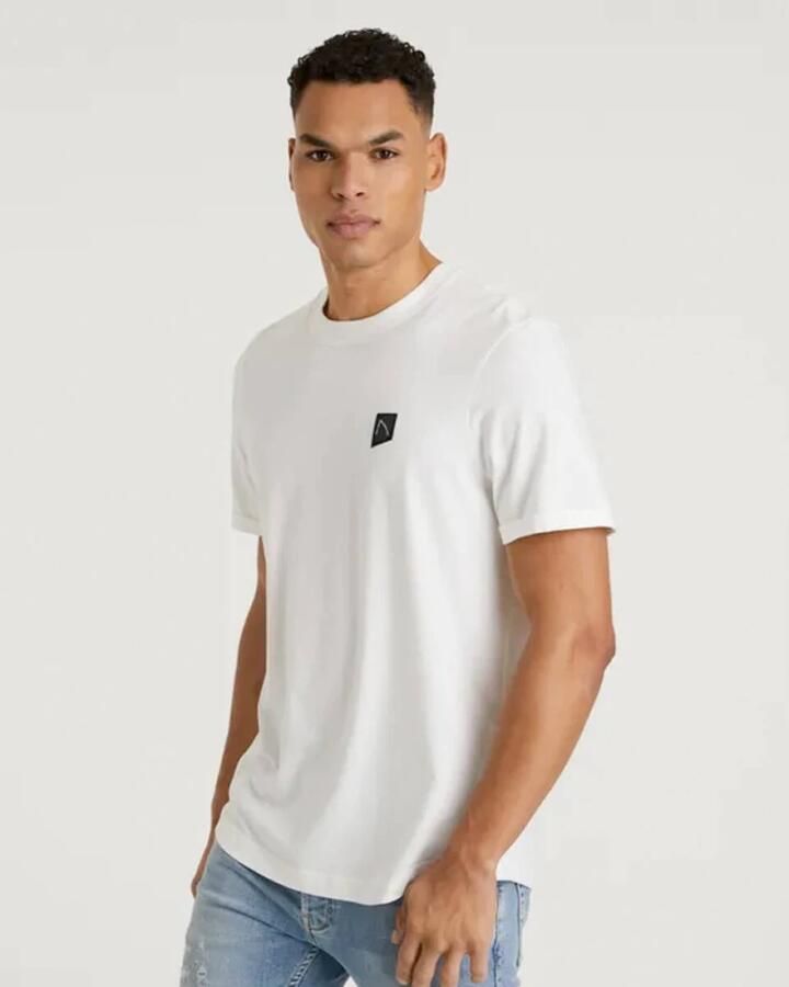 CHASIN' regular fit T-shirt Brody met logo off white - Foto 2