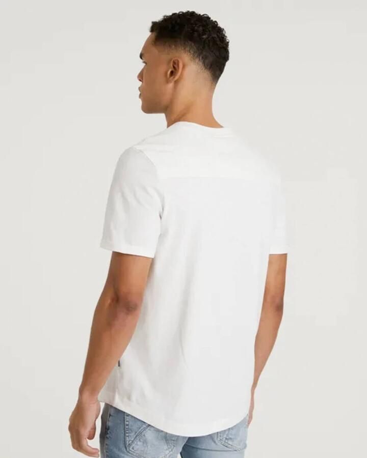 CHASIN' regular fit T-shirt Brody met logo off white - Foto 3