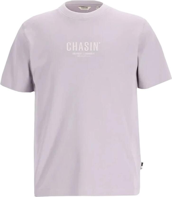 Chasin Korte Mouw T-shirt Mayor Purple Heren - Foto 4