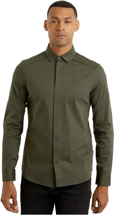 Chasin Lange mouw overhemd 6111345003 Green Heren