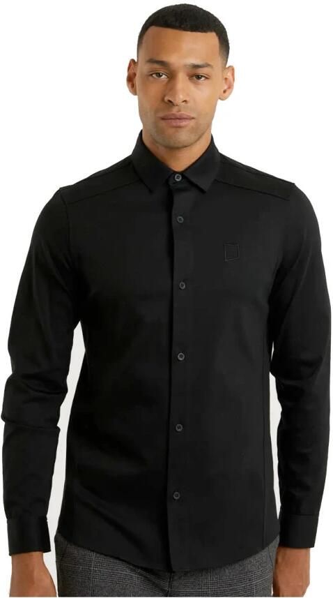 CHASIN' regular fit overhemd Archer L. Sol black