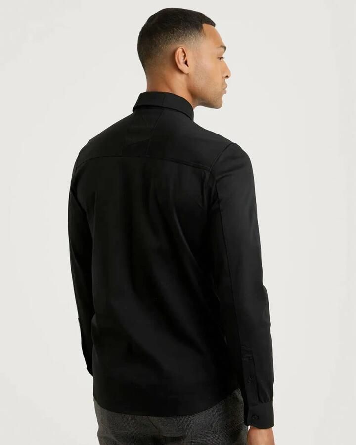 CHASIN' regular fit overhemd Archer L. Sol black - Foto 2