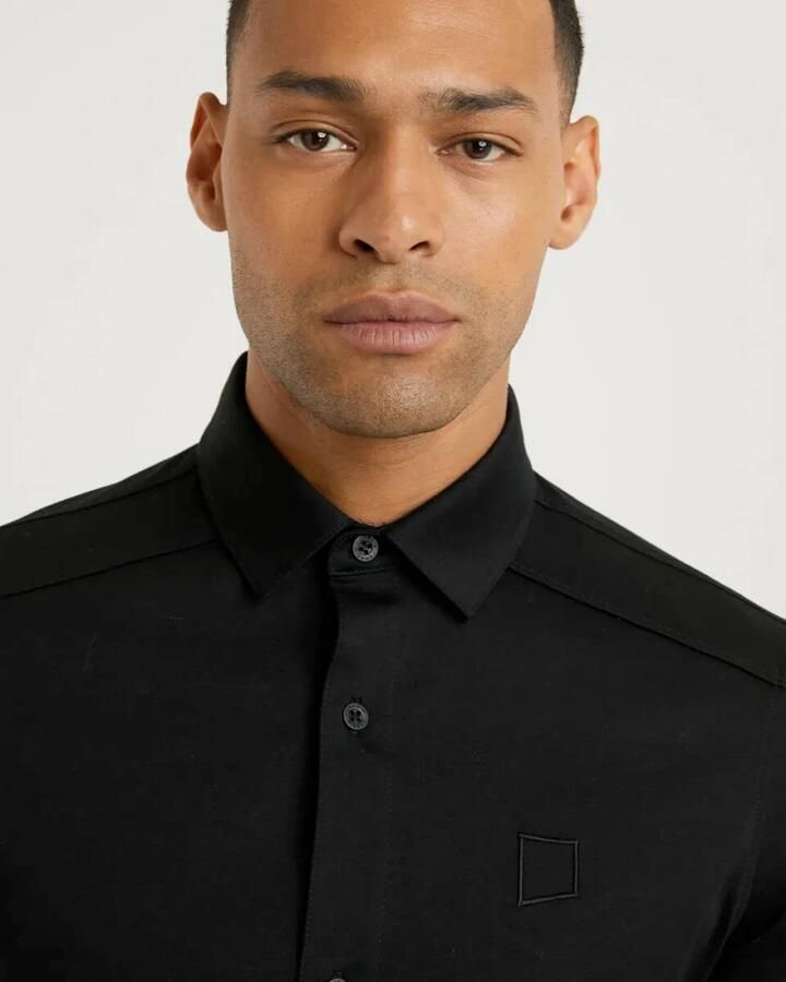 CHASIN' regular fit overhemd Archer L. Sol black - Foto 4