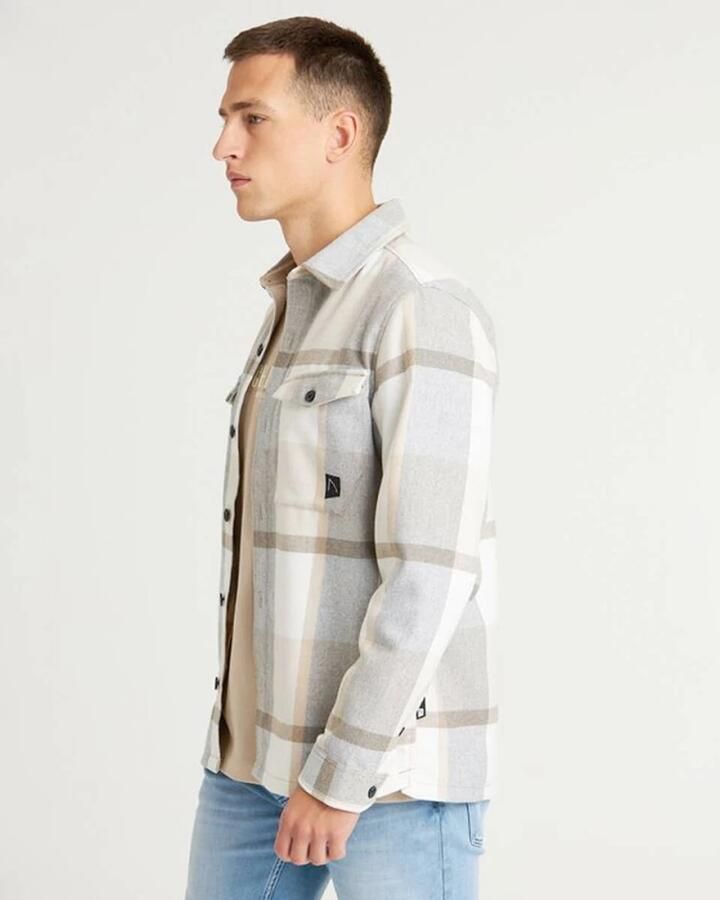 Chasin Lange mouw overhemd Stryke Nobi Beige Heren - Foto 3
