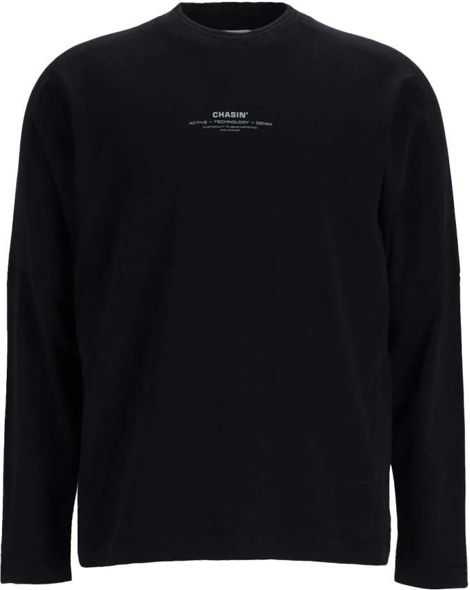 Chasin Lange Mouw T-shirt 51110013 PAX Black Heren - Foto 2