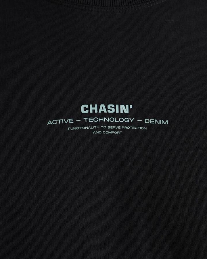 Chasin Lange Mouw T-shirt 51110013 PAX Black Heren - Foto 5