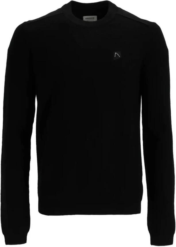 CHASIN' trui Armor met logo en textuur black
