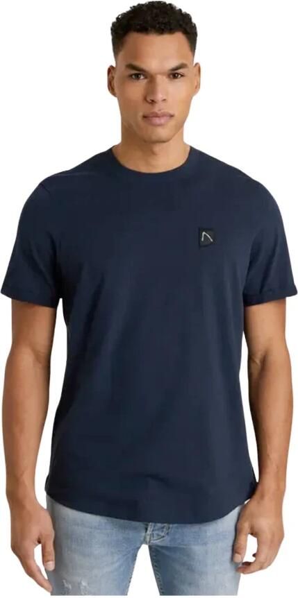 CHASIN' regular fit T-shirt Brody met logo dk blue