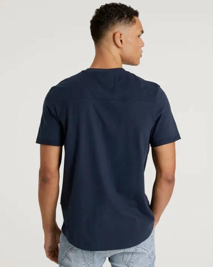 CHASIN' regular fit T-shirt Brody met logo dk blue - Foto 3