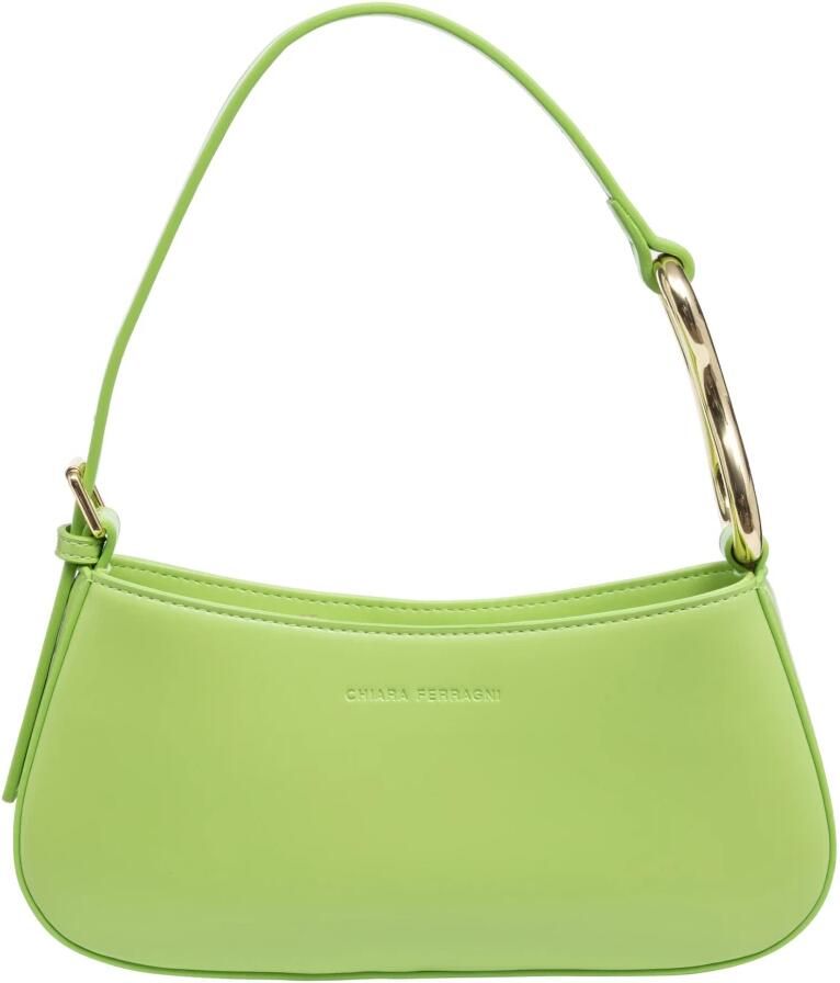 Chiara Ferragni Collection Schoudertas met Verstelbare Band Green Dames - Foto 4