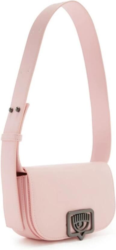 Chiara Ferragni Crossbody bags Range B Eyelike Buckle Sketch 10 Bags in poeder roze - Foto 3